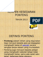 Kempen Kesedaran Ponteng