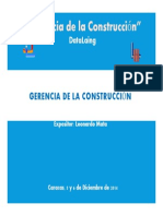 1 Capitulo II Gerencia de La Construccion