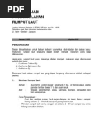 Download dodol rumput laut by obed1978 SN27108830 doc pdf