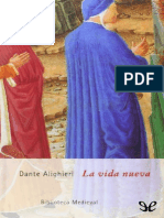 La Vida Nueva Dante Alighieri PDF