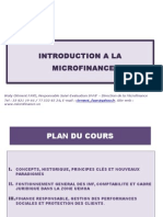 Cours de Microfinance Dans l'UEMOA