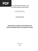 Criptografia No Modelo Eleicoes Do Brasil