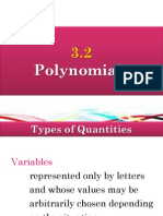 3.2 Polynomials
