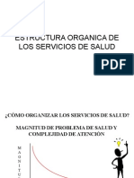 Estrctura Organica Serv. de Salud