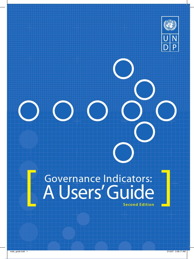 Undp Users Guide Online Version | PDF | Governance | Survey Methodology