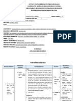 Planeación de Matemáticas Estudio de Clase