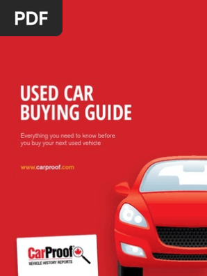 Carproof Used Car Buying Guide