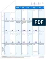 Week 1 Nutrition Plan