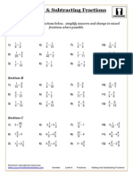 Math Worksheet