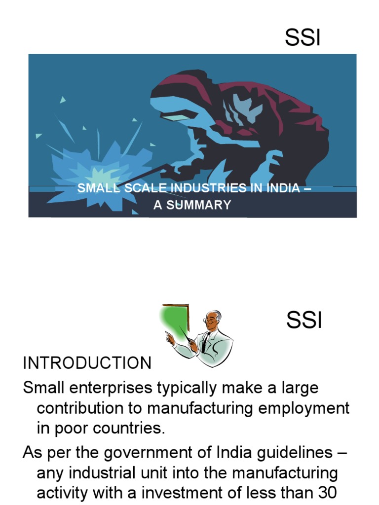 Growth and Challenges of SSI in India | PDF