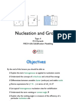 Heterogeneous nucleation facilitated