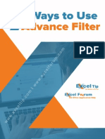 7 Ways To Use Advance Filter PDF