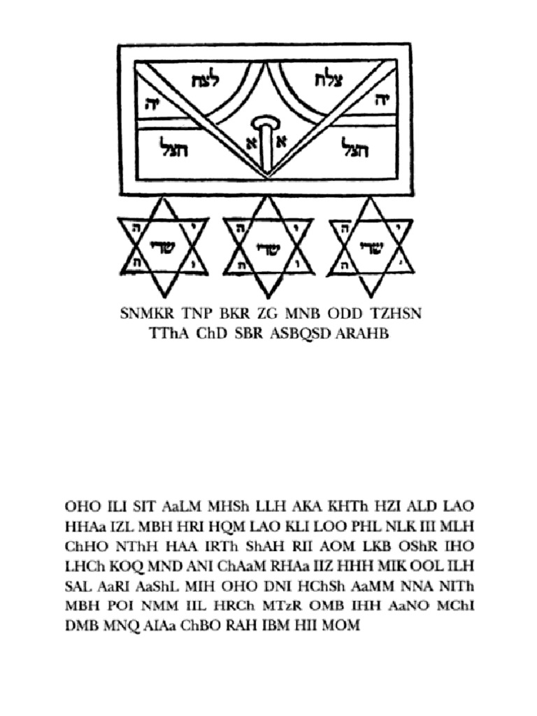 Amulets From The Book of Angel Raziel | PDF