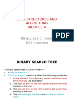 Data Structures and Algorithms: Binary Search Trees BST Insertion