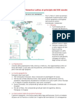 La Situazione Dell'america Latina Al Principio Del XIX Secolo