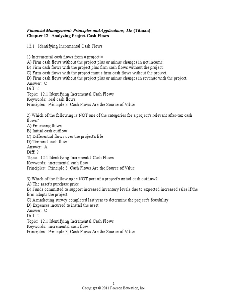 Chapter 12 Pdf Capital Budgeting Depreciation