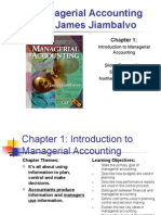 Ch01 - Introduction To Managerial Accounting by James Jiambalvo