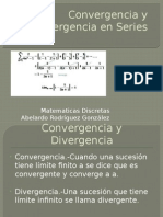 Convergencia y Divergencia de Series