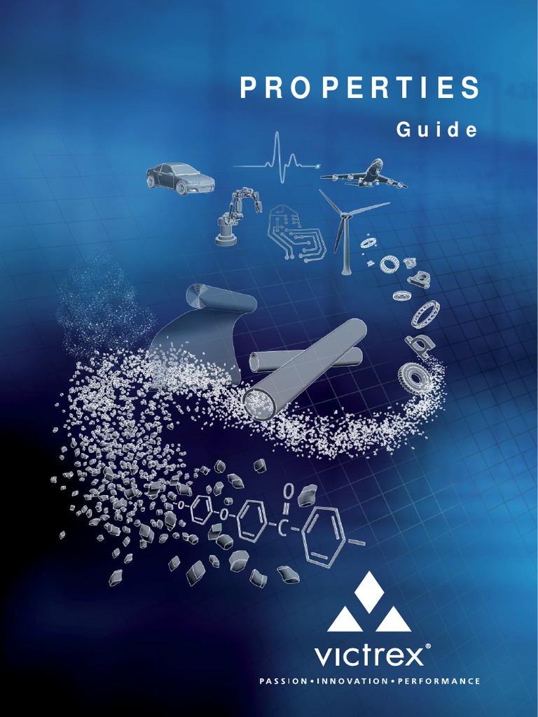 Victrex Properties-Guide en Metric | PDF | Wear | Creep (Deformation)