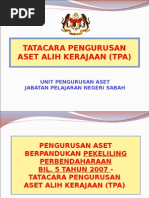 Tatacara Pengurusan Aset - JPN Sabah