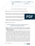 TEORIA DEL APRENDIZAJE SIGNIFICATIVO DE AUSUBEL