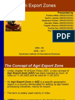Agri Export Zones
