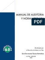 Manual de Auditoria y Norma Tecnica 