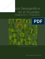 Estadística Demográfica en El Ecuador