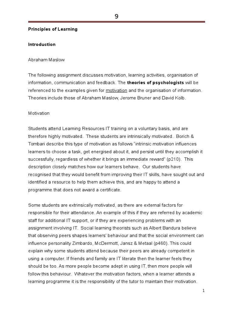Dissertation | PDF | Motivational | Motivation