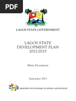 Download LAGOS STATE DEVELOPMENT PLAN 2012-2025 by Tatiana Pryshchepova SN271150413 doc pdf