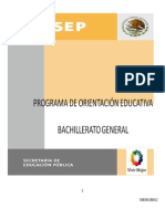 Programa Orientacion Educativa