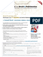 Les Apartés de Droit & Patrimoine