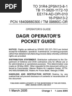 DAGR Manual | United States Department Of Defense | Menu (Computing)