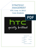 Case Analysis of HTC