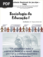 Sociologia Da Educação 2013