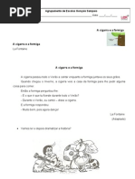 A Cigarra e a Formiga