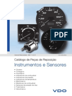 Catálogo de Instrumentos e Sensores VDO