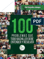 100 problemas Matemáticos 