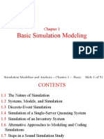 Simulation Modeling and Analysis - Chapter 1 - Basic Simulation Modeling Slide 1 of 51