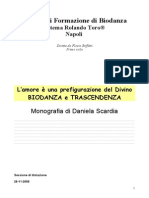 Biodanza e Trascenza