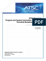 Program System Information Protocol For Terrestrial Broadcast and Cable