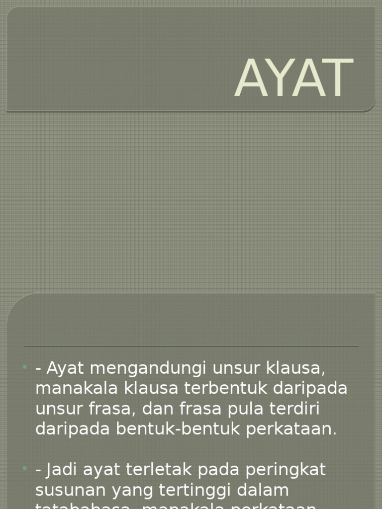 Ayat | PDF