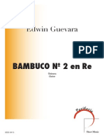 Bambuco No 2 en Re.