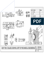 Shaper Tool Head Auto Cad Drafted