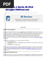 Margarito J, Garcia, III, Ph.D. - ED Review (071015) PDF
