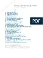 Top Pic Microcontroller Projects Ideas