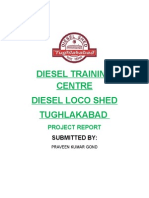 Diesel Training Centre, Tughlakabad, Training Report