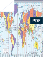 World Time Zone Map