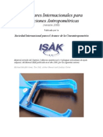 ISAK - Estandares Internacionales Para Mediciones Antropometricas