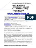 NISM Investment Adviser Study Material